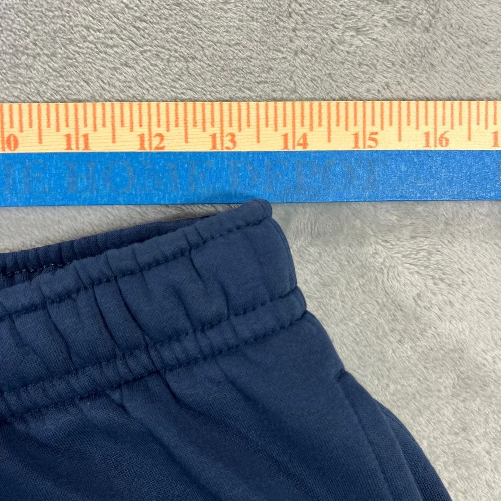 NIKE Jogger Sweatpants Mens M Navy Blue Encore CJ1616-419‎ Fleece Comfy